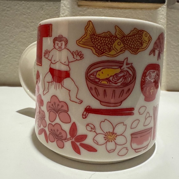 Starbucks 2021 JAPAN Japan Been There Series Mug 14 oz. Mt.Fuji Sumo Cat - Picture 3 of 7